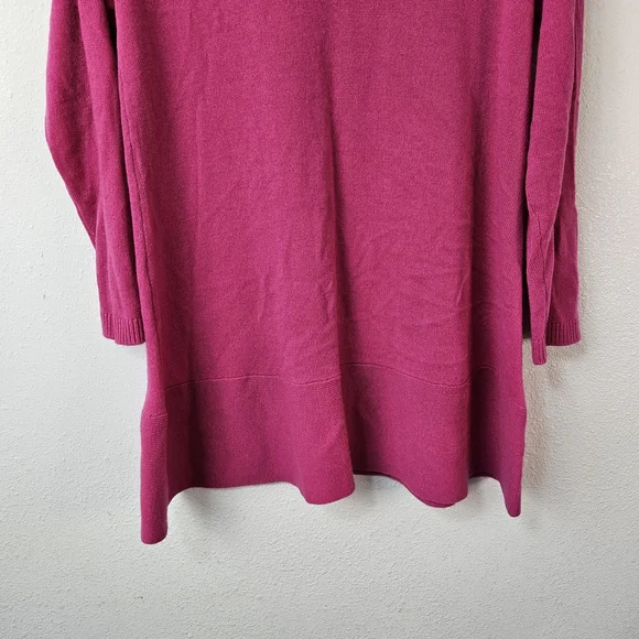 100% Cashmere Pink Tunic Top - Picture 3 of 7